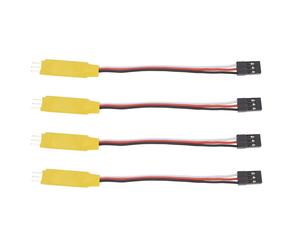 4PZ Servo Expander da 90 un 180 Gradi Aumenta L'Angolo Dello Sterzo Extender 3.6-16V Pezzi di Ricambio per RC Boat Robot Arm