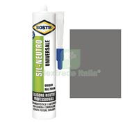 4PZ SILICONE NEUTRO SIL BOSTIK GRIGIO RAL 7004 ML 300: