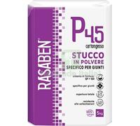 4PZ STUCCO POLVERE CARTONGESSO P45 K2 RASABEN KG 5 SPECIFICO GIUNTI: