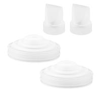 4pz Valvole a Becco d'Anatra e Membrana Compatibile con Momcozy m5, Silicone Parti di Ricambio per l'Allattamento al Seno Accessori per Tiralatte per Momcozy M5 Tiralatte