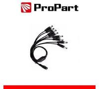 4pz x Cavo splitter di alimentazione da 1 Fem. a 8 Maschio - FS-DC1F8M