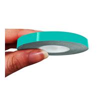4R Quattroerre.it 10485 Trim Stripes Strisce Adesive per Auto, Verde Petronas, 7 mm x 10 mt