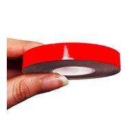 4R QUATTROERRE.IT - Stipes Strisce Adesive Per Auto, Rosso Fluo 10 Mm X 10 Mt