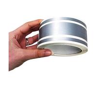 4R Quattroerre.it 10531 Trim Stripes Strisce Adesive per Auto, Argento, 3F 50 mm x 10 mt