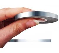 4R Quattroerre.it 10562 Trim Stripes Strisce Adesive per Auto, Cromo, 5 mm x 10 mt