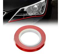 4R Quattroerre.it 10800 Stripes Strisce Adesive Eyeliner per Fari Auto, Rosso