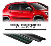 4R Quattroerre.it 12280 Modanature Bumper Paracolpi per Auto, 42 mm x 2,2 mt, 2 Pezzi