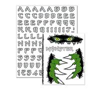 Quattroerre 1230 Kit Lettere Adesive Monster Graffio