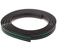 4R Quattroerre.it 12533 Modanature Bumper Paracolpi per Auto con Terminali, 32 mm x 5 mt