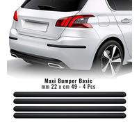 4R Quattroerre.it 12534 Modanature Bumper Paracolpi per Auto, 22 mm x 49 cm, 4 Pezzi