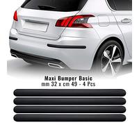 4R Quattroerre.it 12535 Modanature Bumper Paracolpi per Auto, 32 mm x 49 cm, 4 Pezzi