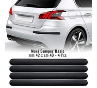 4R Quattroerre.it 12536 Modanature Bumper Paracolpi per Auto, 42 mm x 49 cm, 4 Pezzi