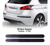 4R Quattroerre.it 12537 Bumper Paracolpi Universali per Auto, 40 mm x 47 cm, Carbonio, 2 Pezzi