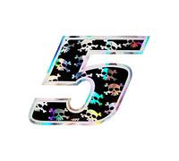 4R Quattroerre.it 13175 Numero Racing Skulls 5