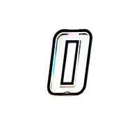 4R Quattroerre.it 13250 Numero Racing 0, Bianco