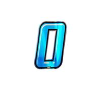 4R Quattroerre.it 13270 Numero Racing 0, Blu