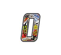 4R Quattroerre.it 13350 Numero 0 Adesivo Sticker Bomb