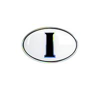 4R Quattroerre.it 134 Sticker ovale ''I'' Italia