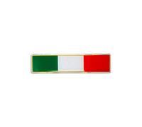 4R Quattroerre.it - 138 - Adesivo Bandiera Italia 3D, 110 x 28 mm