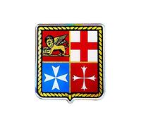 Quattroerre 14144 Sticker Adesivo 3D Repubblica Marinara