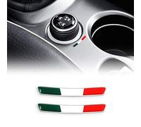 4R Quattroerre.it 14171 Adesivi 3D Italia per Joystick 500X, Set da 2 HQ, 8 x 49 mm