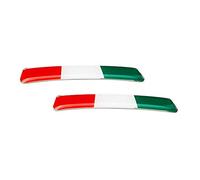 4R Quattroerre.it 14171 Adesivi Italia per Leva Cambio Alfa Giulia Stelvio, Set da 2