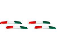 4R Quattroerre.it 14171 Adesivi Italia per Leva Cambio Alfa Giulia Stelvio, Set da 2 (Confezione da 2)