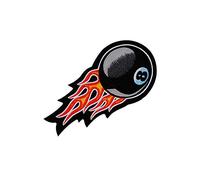 4R Quattroerre.it 14510 Toppe Patch Adesive Palla Biliardo per tessuti