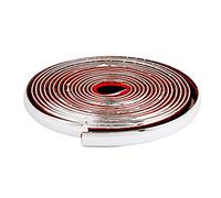 4R Quattroerre.it 1610 Profilo Cromato Adesivo, 7 mm x 3 Mt