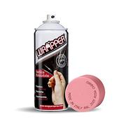 4R Quattroerre.it 16404 Wrapper Spray Rosa Chiaro Opaco | Vernice Removibile per Carrozzeria | Pellicola Spray Protettiva UV e Anti-Graffio | Wrapping Liquido Made in Italy