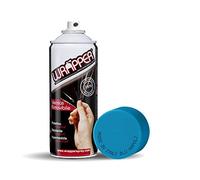 4R Quattroerre.it 16407 Wrapper Spray Blu Napoli Opaco | Vernice Removibile per Carrozzeria | Pellicola Spray Protettiva UV e Anti-Graffio | Wrapping Liquido Made in Italy