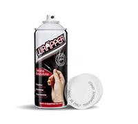4R Quattroerre.it 16415 Wrapper Spray Trasparente Opaco | Vernice Removibile per Carrozzeria | Pellicola Spray Protettiva UV e Anti-Graffio | Wrapping Liquido Made in Italy