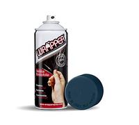 4R Quattroerre.it 16444 Wrapper Spray Blu Horizon Opaco | Vernice Removibile per Carrozzeria | Pellicola Spray Protettiva UV e Anti-Graffio | Wrapping Liquido Made in Italy