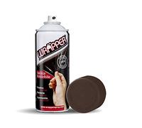 4R Quattroerre.it 16449 Wrapper Spray Bronzo Metallizzato | Vernice Removibile per Carrozzeria | Pellicola Spray Protettiva UV e Anti-Graffio | Wrapping Liquido Made in Italy
