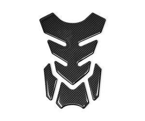 4R Quattroerre.it - 18169 - Paraserbatoio Tank Pad Adesivo 3D per Moto, Full, Carbon Look