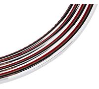 Quattroerre 19988 Profilo Cromato Adesivo per Dam Paraurti Full Anteriore + Posteriore Alfa Giulietta con Biadesivo 3M