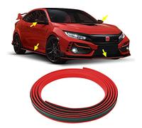 4R Quattroerre.it 19993 Profilo Adesivo a C per Auto Universale, Rosso, 11 mm x 3 m