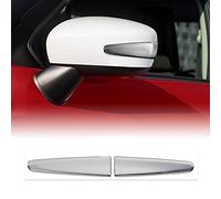 4R Quattroerre.it - 2333 - Profili Protettivi Adesivi Salvaspecchio 3D per Auto, Cromato, 2 Pezzi