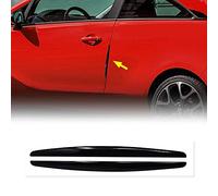 4R Quattroerre.it 2344 Profili Protettivi Adesivi per Portiere Auto, Nero, Set da 2