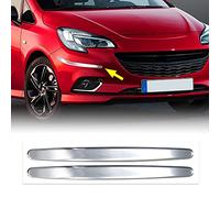 4R Quattroerre.it 2363 Bumper Profili Paracolpi Universali per Auto, Cromo, Set da 2