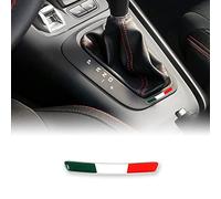 Adesivi 3D Italia per Leva Cambio Alfa Romeo Giulietta, Set da 2