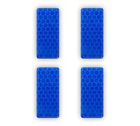 4R Quattroerre.it 5469 Stickers 3D Diamond Refractive Rettangolo 4 Pezzi