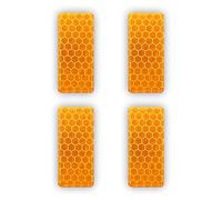 4R Quattroerre.it 5471 Stickers 3D Diamond Refractive Rettangolo 4 Pezzi