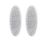 4R Quattroerre.it 5472 Stickers 3D Diamond Refractive Ovale 2 Pezzi