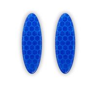 4R Quattroerre.it 5475 Stickers 3D Diamond Refractive Ovale 2 Pezzi