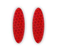 4R Quattroerre.it 5476 Stickers 3D Diamond Refractive Ovale 2 Pezzi