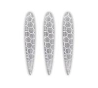 4R Quattroerre.it 5478 Stickers 3D Diamond Refractive Arrows 3 Pezzi