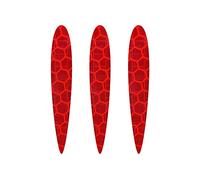 4R Quattroerre.it 5560 Adesivi Rifrangenti Arrows Diamond Flat, Blu, Set di 3