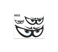 4R Quattroerre.it 6032 Adesivi Sticker Occhi Moto, 10 X 12 Cm