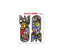 4R Quattroerre.it 6126 Adesivi Sticker Bomb Bomba, 10 x 12 cm